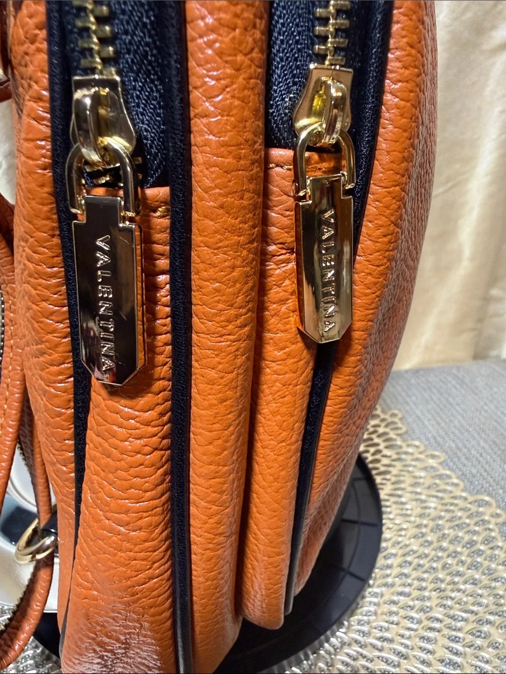 Valentina Italian Leather Backpack & Wallet
